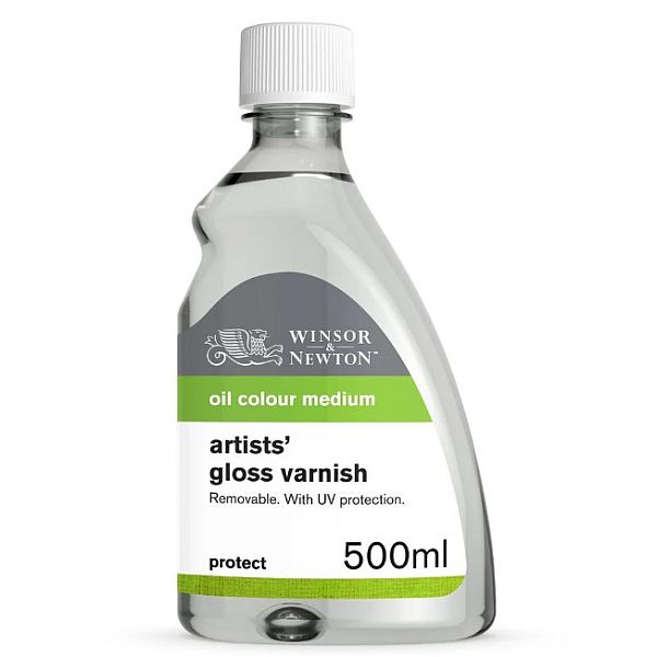 Winsor & Newton Oil Medium Artists Gloss Varnish 500ml