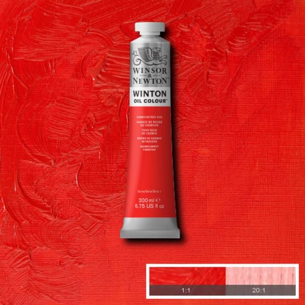 Winsor & Newton Winton Oil Paint Cadmium Red Hue 200ml