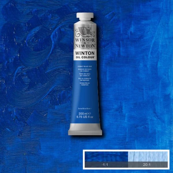 Winsor & Newton Winton Oil Paint Cobalt Blue Hue 200ml