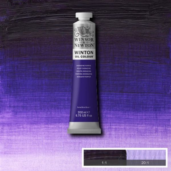 Winsor & Newton Winton Oil Paint Dioxazine Purple 200ml