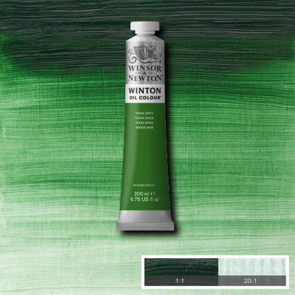 Winsor & Newton Winton Oil Paint Terre Verte 200ml