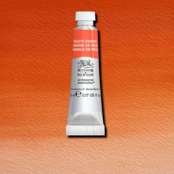 Winsor & Newton Professional Watercolour Paint S2 Fields Orange