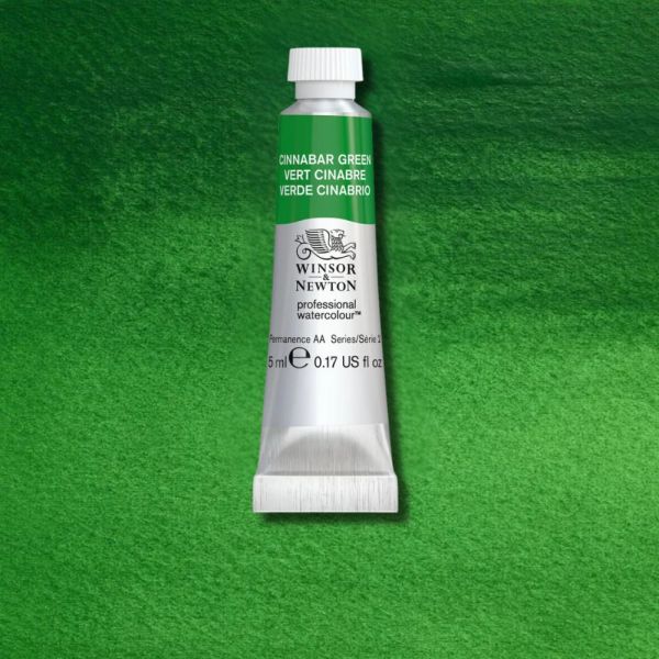 Winsor & Newton Professional Watercolour Paint S2 Cinnabar Green