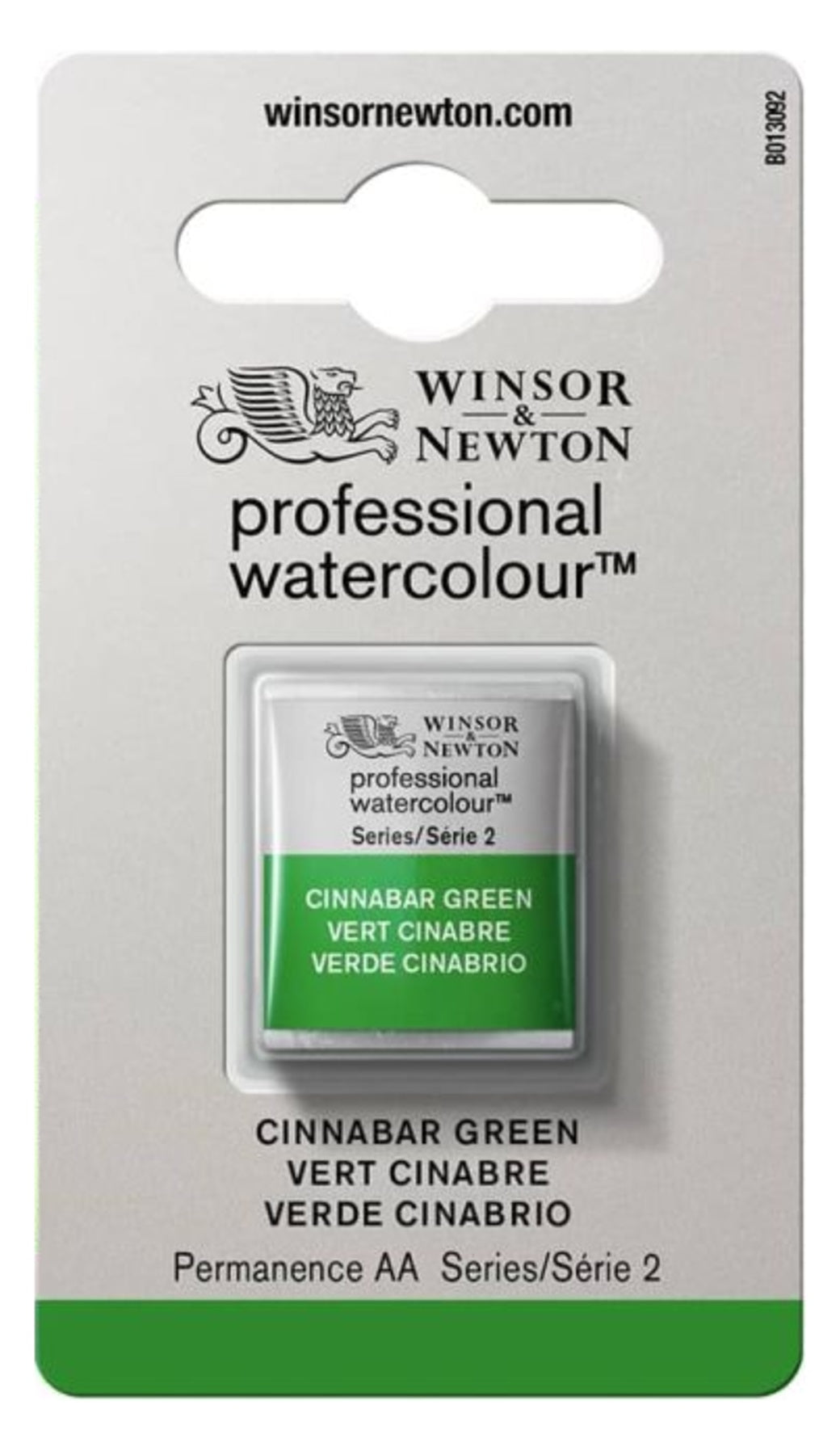 Winsor & Newton Professional Watercolour Paint S2 Cinnabar Green