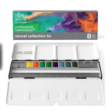 Winsor & Newton Professional Watercolour Paint Revival 1/2 Pan Set 8 SET