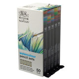 WINSOR & NEWTON STUDIO COLLECTION WATERCOLOUR PENCIL DRAWERS SET 50