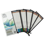 WINSOR & NEWTON STUDIO COLLECTION WATERCOLOUR PENCIL DRAWERS SET 50