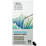 WINSOR & NEWTON STUDIO COLLECTION WATERCOLOUR PENCIL DRAWERS SET 50