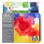 WINSOR & NEWTON PROFESSIONAL WATERCOLOUR PAINT FOUNDATION SET 6
