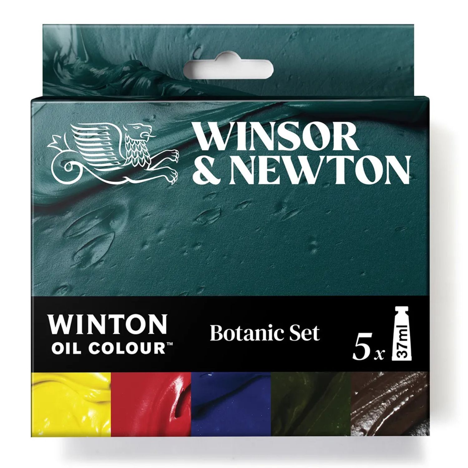 WINSOR & NEWTON WINTON OIL PAINT 37ML BOTANIC TUBES SET 5