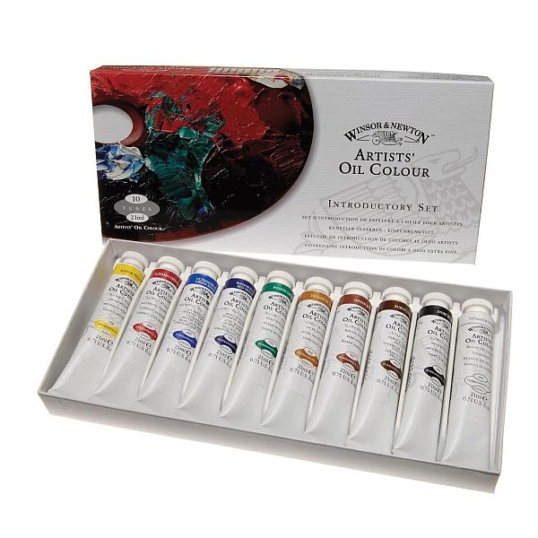 Winsor & Newton Artists Oil Paint Introductory Set 10 SET