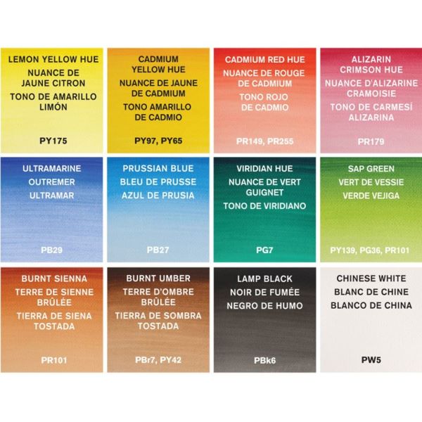 Winsor & Newton Cotman Watercolour Paint Customisable 1/2 Pan Tin Set 12 SET