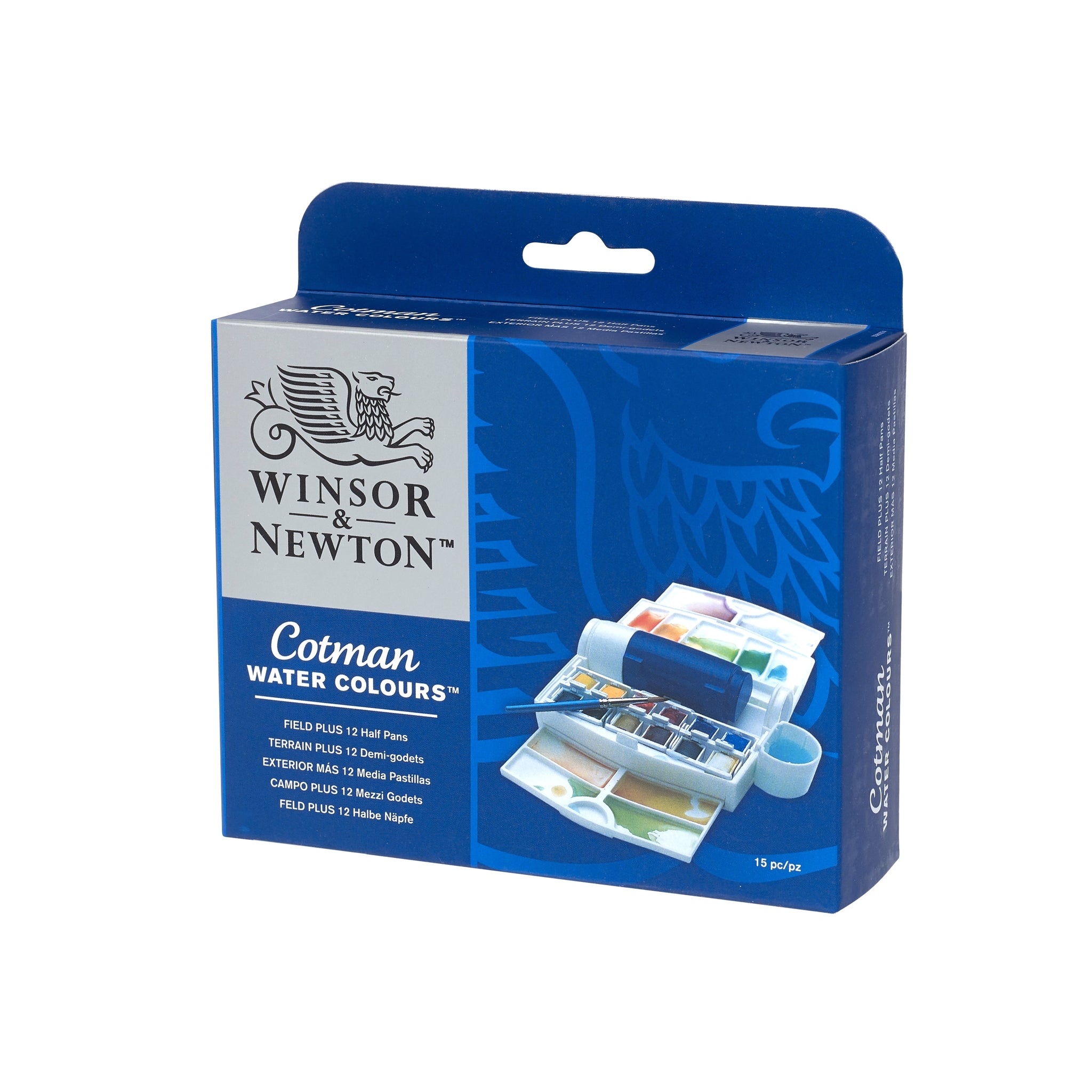 WINSOR & NEWTON COTMAN WATERCOLOUR PAINT FIELD PLUS SET