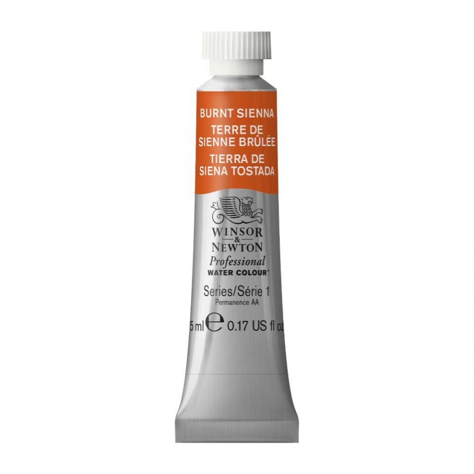 Winsor & Newton Professional Watercolour Paint S1 Burnt Sienna