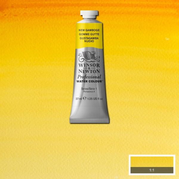 Winsor & Newton Professional Watercolour Paint S1 New Gamboge