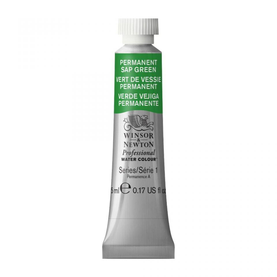 Winsor & Newton Professional Watercolour Paint S1 Permanent Sap Green