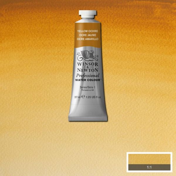 Winsor & Newton Professional Watercolour Paint S1 Yellow Ochre