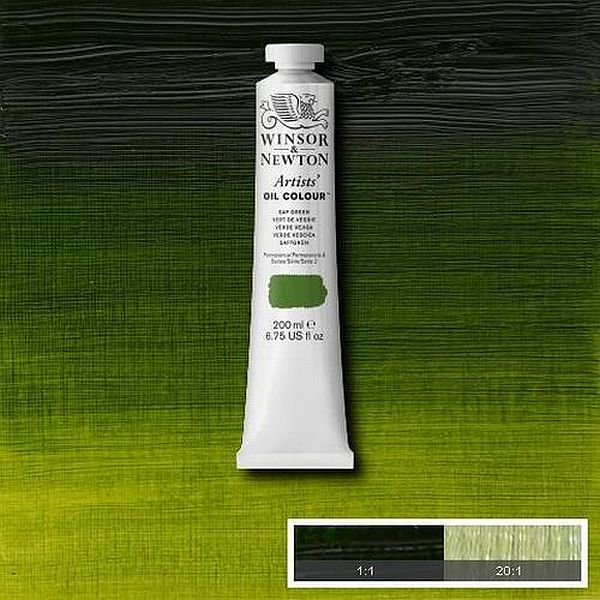 Winsor & Newton Artists Oil Paint Sap Green S2 200ml