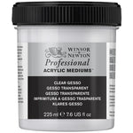 Winsor & Newton Acrylic Medium Professional Gesso Clear 225ml