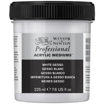 Winsor & Newton Acrylic Medium Professional Gesso White 225ml