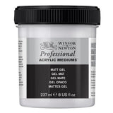 Winsor & Newton Acrylic Medium Professional Matt Gel 237ml