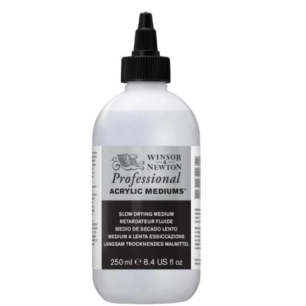 Winsor & Newton Acrylic Medium Professional Slow Dry 250ml