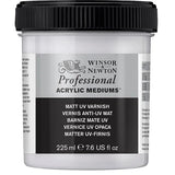 Winsor & Newton Acrylic Medium Professional Matt UV Varnish 225ml
