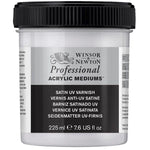 Winsor & Newton Acrylic Medium Professional Satin UV Varnish 225ml