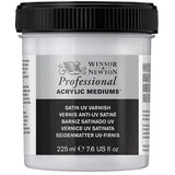 Winsor & Newton Acrylic Medium Professional Satin UV Varnish 225ml