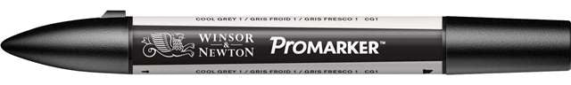 Winsor & Newton Promarker Cool Grey 1 (CG1)