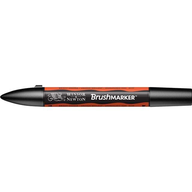 WINSOR & NEWTON BRUSHMARKER BRIGHT ORANGE (O177)