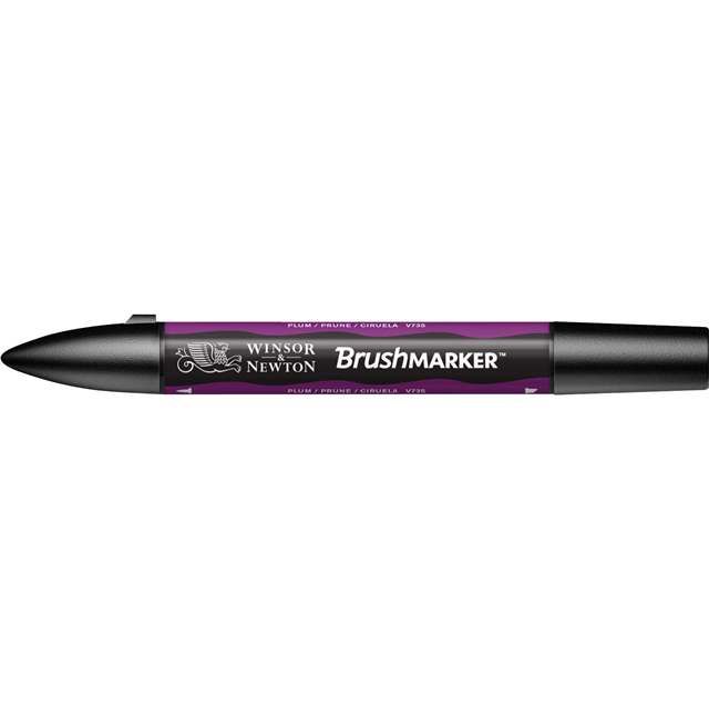 Winsor & Newton Brushmarker Plum (V735)