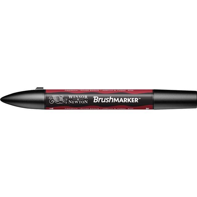 Winsor & Newton Brushmarker Firebrick (R735)
