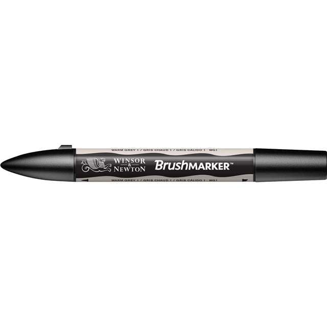Winsor & Newton Brushmarker Warm Grey 1 (WG1)