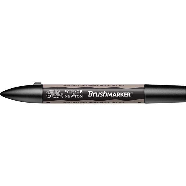Winsor & Newton Brushmarker Warm Grey 3 (WG3)
