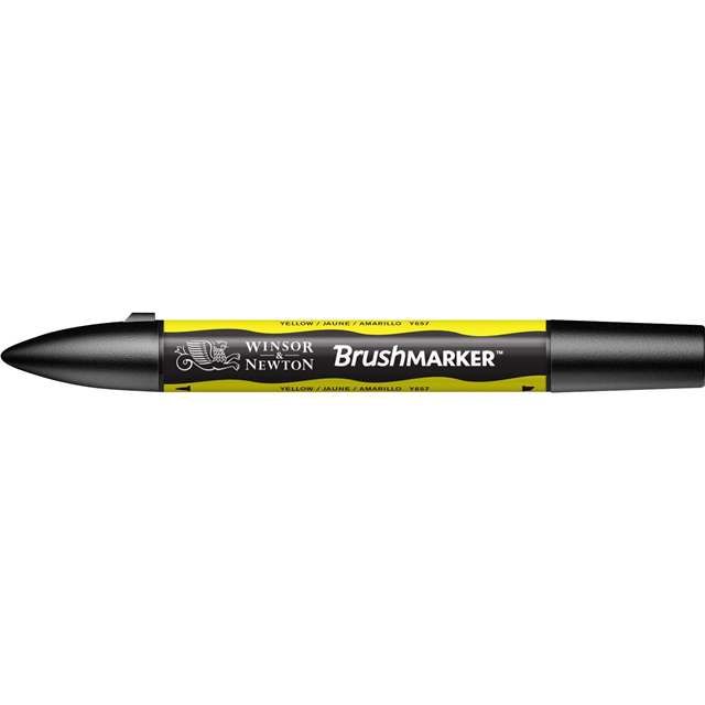 WINSOR & NEWTON BRUSHMARKER YELLOW (Y657)