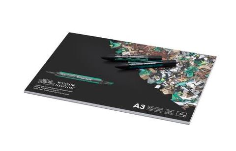 Winsor & Newton Bleedproof Marker Pad 50 Sheets A3