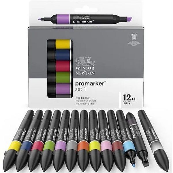 Winsor & Newton Promarker Set 12 SET