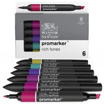 Winsor & Newton Promarker Rich Tones Set 6 SET