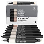 Winsor & Newton Promarker Skin Tones Set 6 SET