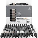 Winsor & Newton Brushmarker Neutral Tones Set 12+1 SET