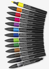 Winsor & Newton Brushmarker Vibrant Tones Set 12+1 SET