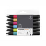 Winsor & Newton Brushmarker Mid Tones Set 6 SET