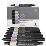 Winsor & Newton Brushmarker Pastel Tones Set 6 SET