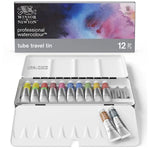 Winsor & Newton Professional Watercolour Paint Travel Tube Tin Set 12 SET