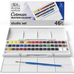 Winsor & Newton Cotman Watercolour Paint Studio 1/2 Pan Set 45 SET