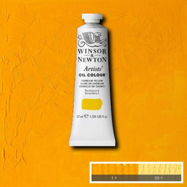 Winsor & Newton Artists Oil Paint Cadmium Yellow S4 37ml