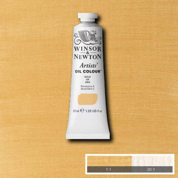 Winsor & Newton Artists Oil Paint Gold S2 37ml