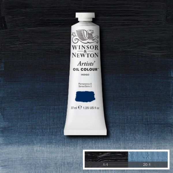 Winsor & Newton Artists Oil Paint Indigo S2 37ml