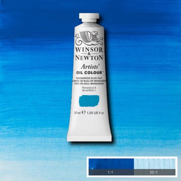 Winsor & Newton Artists Oil Paint Manganese Blue Hue S1 37ml